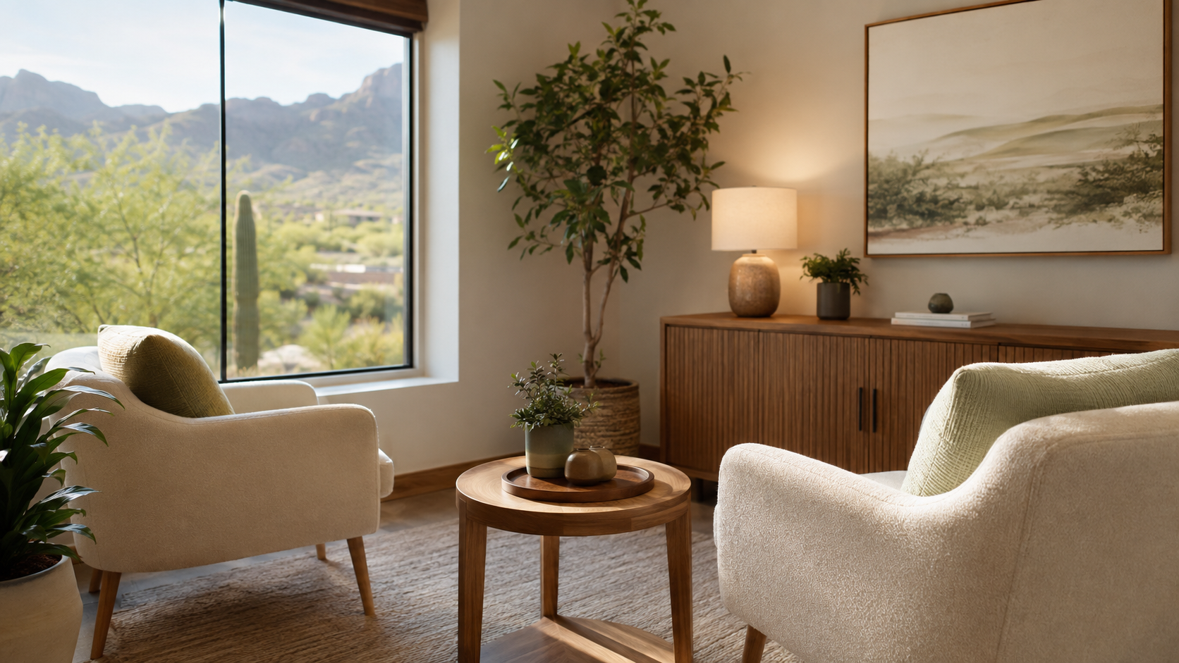 Calm ACT Center therapy room representing additional mental health support in Scottsdale